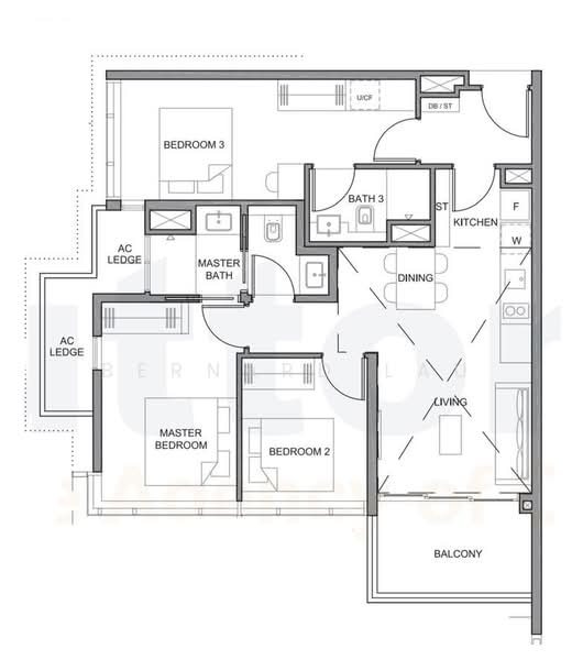 Parc Clematis, 8D Jalan Lempeng, 2 Bedrooms, 769 sqft, Condominium For Rent, by Bernard Lau, 500172991 - PropertyGuru.com.sg