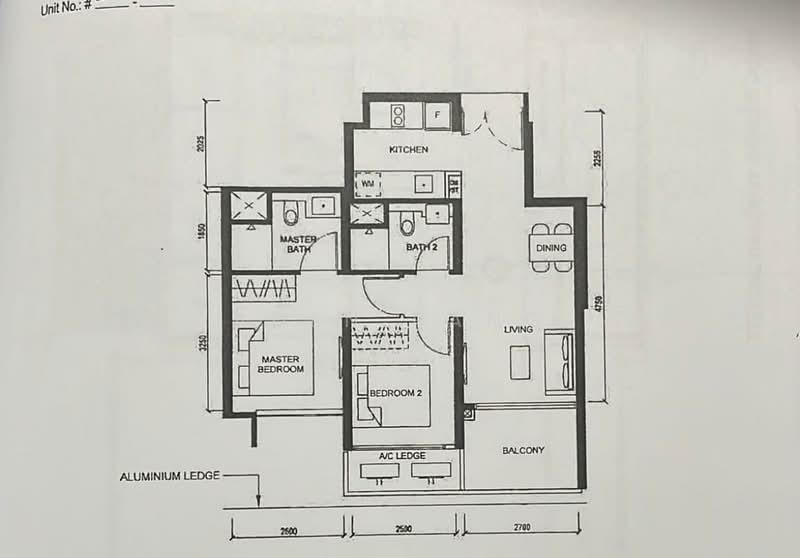 Stirling Residences, 21 Stirling Road, 2 Bedrooms, 684 sqft, Condominium For Rent, by Aden Pang, 500172995 - PropertyGuru.com.sg