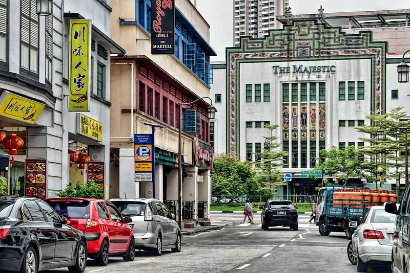 Heart of Chinatown Head of Mosque Street F&B Whole Building For Rent, Mosque Street, 3,072 sqft, Shop / Shophouse For Rent, by Leonard Gao 高永飞, 500173010 - Exterior - CommercialGuru.com.sg
