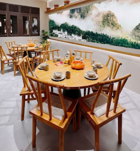 Heart of Chinatown Head of Mosque Street F&B Whole Building For Rent, Mosque Street, 3,072 sqft, Shop / Shophouse For Rent, by Leonard Gao 高永飞, 500173010 - Dining Room - CommercialGuru.com.sg