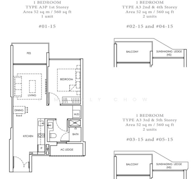 Peak Residence, 337 Thomson Road, 1 Bedroom, 560 sqft, Condominium For Sale, by Kimberly Chow, 500173023 - PropertyGuru.com.sg
