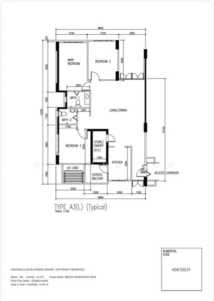 764 Bedok Reservoir View, 764 Bedok Reservoir View, 3 Bedrooms, 1,130 sqft, HDB Flat For Sale, by DESMOND TOO, 500173055 - PropertyGuru.com.sg