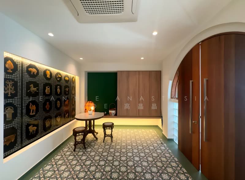 Modern 3.5+ basement Storey Corner-T @ Teacher's Housing Estate Upper Thomson Springleaf Lentor CHIJ, Springleaf Lentor CHIJ St Nicholas, 7 Bedrooms, 5,468 sqft, Terraced House For Sale, by Jeannie Anastasia Koe 高晶晶, 500173068 - Entrance - PropertyGuru.com.sg