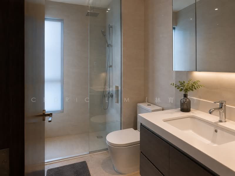 The Suites @ Central, 57-57A Devonshire Road, 3 Bedrooms, 1,367 sqft, Condominium For Rent, by Cedric Lim (林育民), 500173070 - Bathroom - PropertyGuru.com.sg