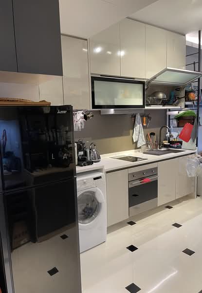Sophia Hills, 7 Mount Sophia, 1 Bedroom, 570 sqft, Condominium For Rent, by Lawrence Goh, 500173076 - Customised Kitchen Layout Part 1 Of 2. - PropertyGuru.com.sg