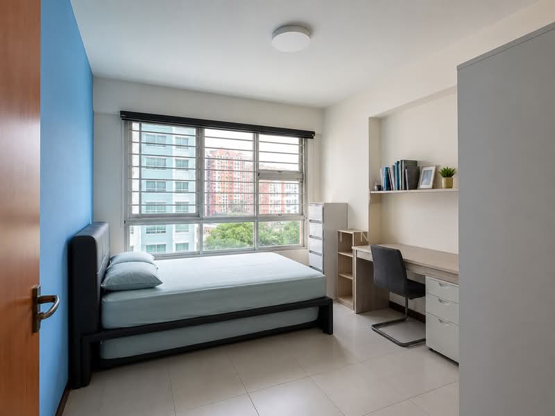604B Punggol Road, 604B Punggol Road, 3 Bedrooms, 990 sqft, HDB Flat For Sale, by Lisa Chin, 500173107 - Bedroom 2 - PropertyGuru.com.sg