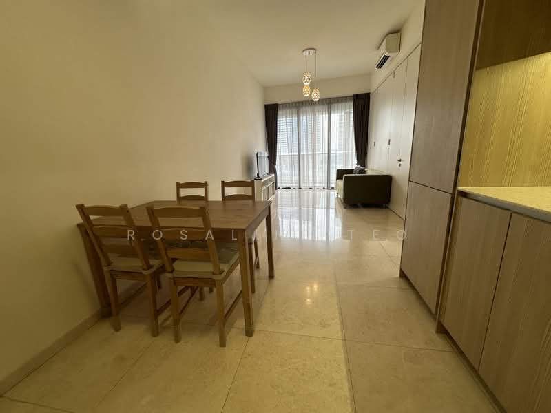 DUO Residences, 1 Fraser Street, 1 Bedroom, 721 sqft, Apartment For Rent, by Rosalind Teo, 500173120 - Living Room - PropertyGuru.com.sg
