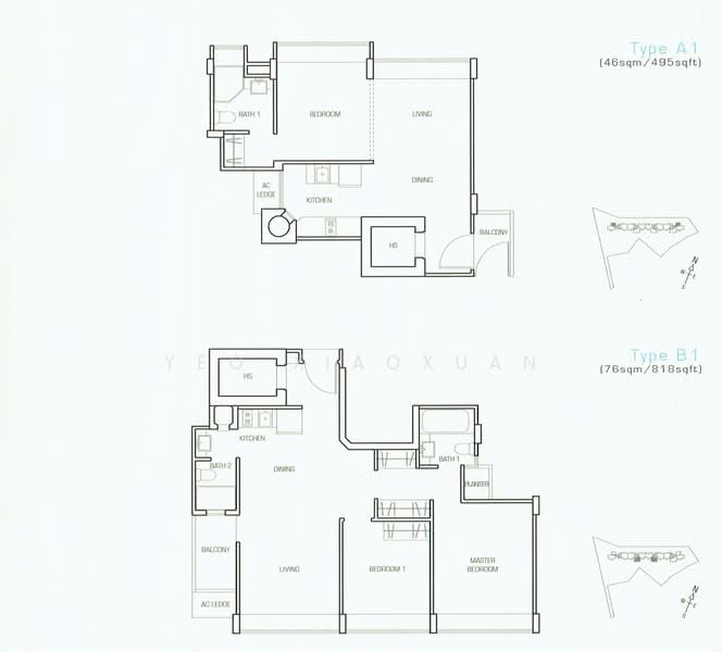 Viz at Holland, 221 Queensway, 1 Bedroom, 495 sqft, Condominium For Rent, by Yeo XiaoXuan, 500173127 - PropertyGuru.com.sg