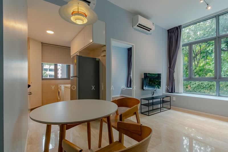 Viz at Holland, 221 Queensway, 1 Bedroom, 495 sqft, Condominium For Rent, by Yeo XiaoXuan, 500173127 - Living Room - PropertyGuru.com.sg