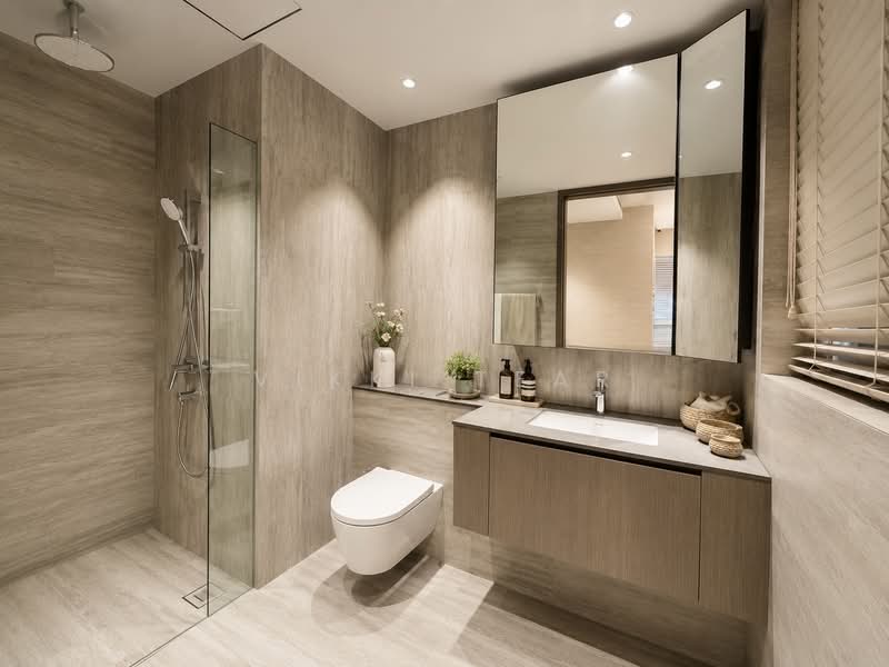 Sora, 73/74/76/78 Yuan Ching Road, 4 Bedrooms, 1,152 sqft, Condominium For Sale, by Vikki Tear, 500173132 - Bathroom - PropertyGuru.com.sg