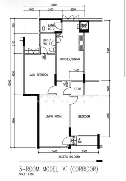 250 Tampines Street 21, 250 Tampines Street 21, 2 Bedrooms, 796 sqft, HDB Flat For Sale, by Tham Wai Fong CT, 500173135 - PropertyGuru.com.sg