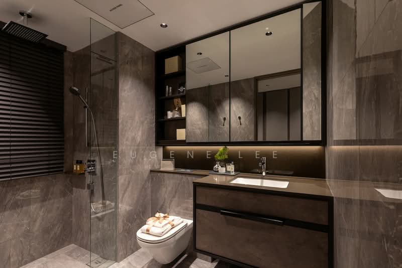 Blossoms By The Park, 9 Slim Barracks Rise, 2 Bedrooms, 721 sqft, Condominium For Sale, by Eugene Lee, 500173143 - Bathroom - PropertyGuru.com.sg