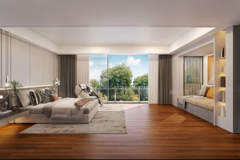 ⭐️Brand New⭐️Freehold⭐️Detached⭐️6 Bed⭐️Greenery View⭐️Unblocked, , 6 Bedrooms, 8,342 sqft, Bungalow House For Sale, by Lam Wei Shun 林渭舜, 500173149 - Bedroom - PropertyGuru.com.sg