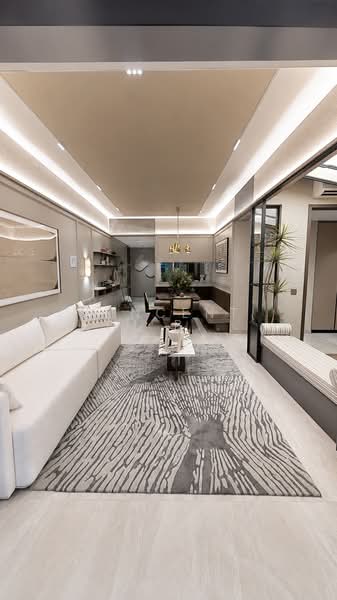 Sora, 73/74/76/78 Yuan Ching Road, 3 Bedrooms, 936 sqft, Condominium For Sale, by Vincent Lim Boon Seng, 500173159 - Living Room - PropertyGuru.com.sg