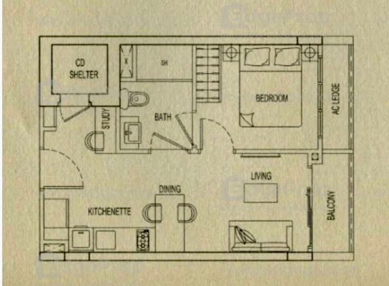 Cardiff Residence, 101 Cardiff Grove, 1 Bedroom, 420 sqft, Condominium For Rent, by Kelly Tham, 500173173 - PropertyGuru.com.sg