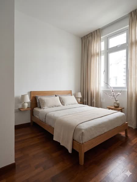 Cardiff Residence, 101 Cardiff Grove, 1 Bedroom, 420 sqft, Condominium For Rent, by Kelly Tham, 500173173 - Master Bedroom - PropertyGuru.com.sg