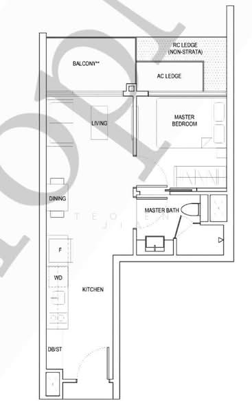 Affinity At Serangoon, , 1 Bedroom, 474 sqft, Condominium For Sale, by Teo En Jia, 500173177 - PropertyGuru.com.sg