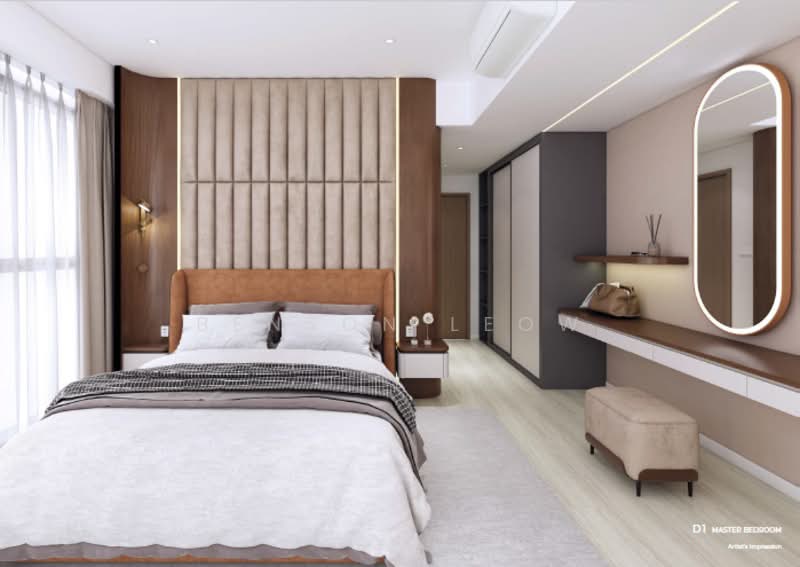 The Bronze, 46 Boon Teck Road, 3 Bedrooms, 1,258 sqft, Condominium For Sale, by Benson Leow, 500173230 - Master Bedroom - PropertyGuru.com.sg