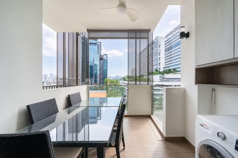 Uptown @ Farrer, 2 Perumal Road Singapore, 2 Bedrooms, 538 sqft, Condominium For Sale, by Ong Beng Yew, 500173232 - Balcony - PropertyGuru.com.sg