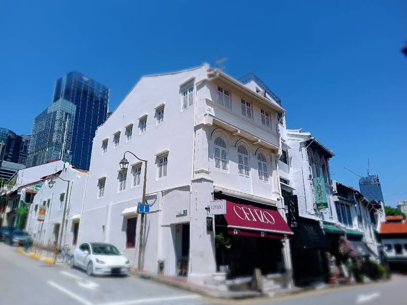 Prime Restaurant Club Street Vicinity Charming Shophouse next to MRT, , 3,500 sqft, Food & Beverage For Sale, by Sunny L (山尼), 500173272 - CommercialGuru.com.sg