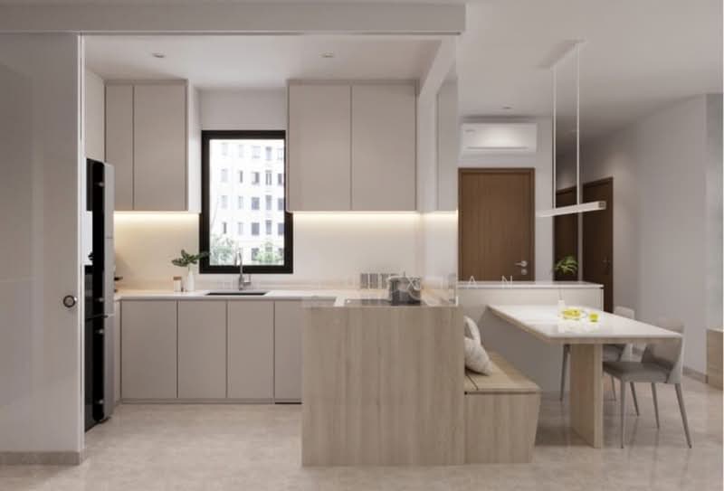 Urban Treasures, 205 Jalan Eunos, 3 Bedrooms, 1,012 sqft, Condominium For Sale, by Shi Huixian, 500173294 - Kitchen - PropertyGuru.com.sg