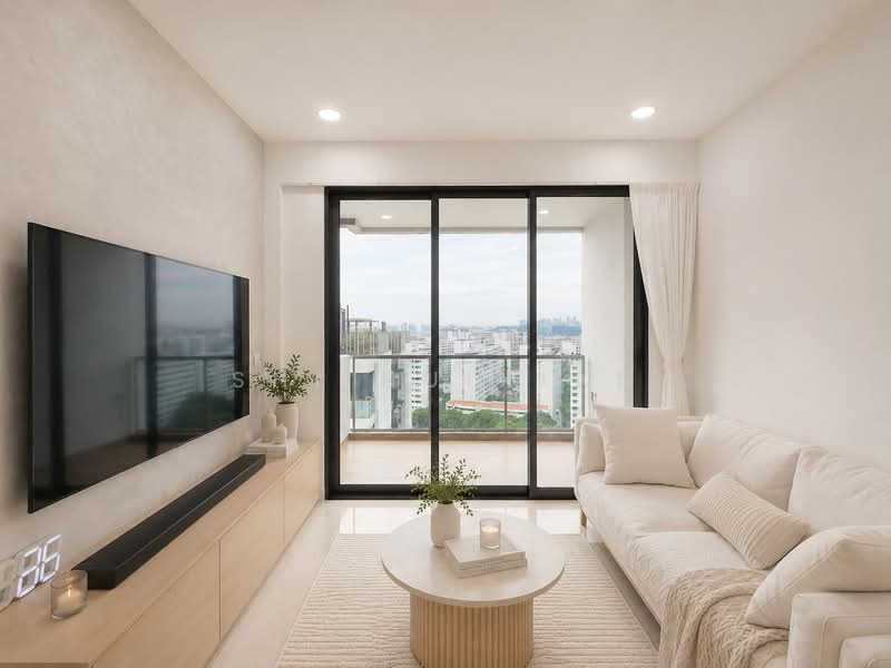 Urban Treasures, 205 Jalan Eunos, 3 Bedrooms, 1,012 sqft, Condominium For Sale, by Shi Huixian, 500173294 - Living Room - PropertyGuru.com.sg
