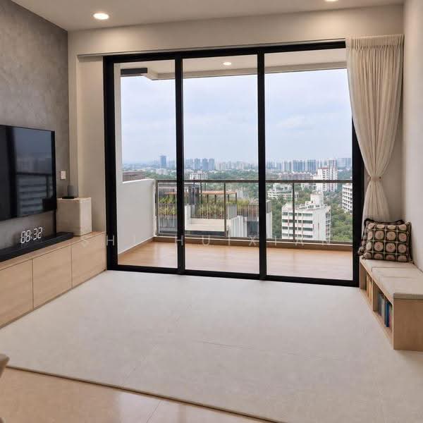 Urban Treasures, 205 Jalan Eunos, Eunos / Geylang / Paya Lebar, 3 Bedrooms, 1,012 sqft, Condominium For Sale, by Shi Huixian, 500173294 - Living Room - PropertyGuru.com.sg