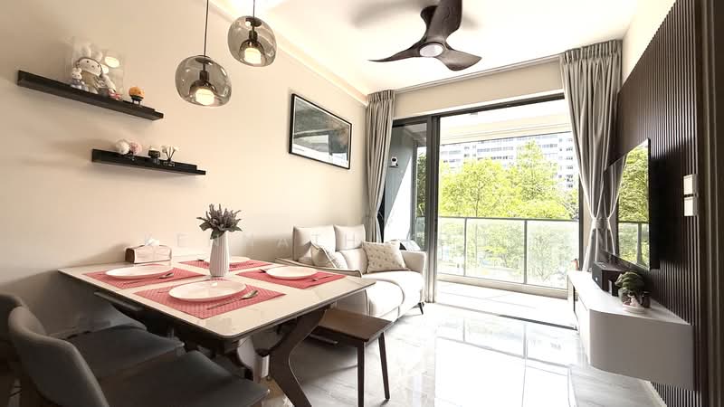 Affinity At Serangoon, 30 Serangoon North Avenue 1, 1 Bedroom, 538 sqft, Condominium For Sale, by Kennath Khong, 500173300 - Living Room - PropertyGuru.com.sg