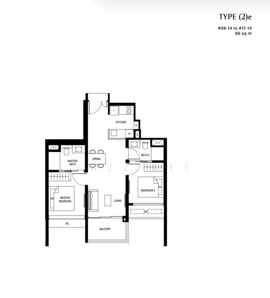 Lentor Hills Residences, Lentor Hills Road (Parcel A), Ang Mo Kio, 2 Bedrooms, 710 sqft, Apartment For Sale, by Jazz Kee, 500173340 - PropertyGuru.com.sg