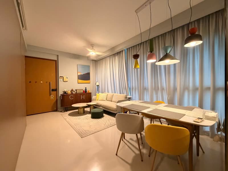 Pinnacle 16, 16 Shan Road, 1 Bedroom, 581 sqft, Condominium For Rent, by Richard Chew, 500173359 - Living Room - PropertyGuru.com.sg