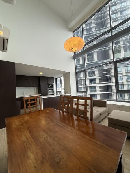 Rare High Floor Sea View Loft Unit Tanjong Pagar CIty Living, , 2 Bedrooms, 1,109 sqft, Apartment For Sale, by CD Sung, 500173408 - Living Room - PropertyGuru.com.sg