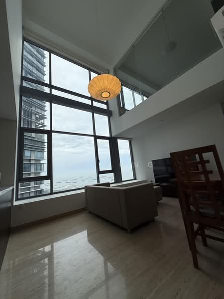 Rare High Floor Sea View Loft Unit Tanjong Pagar CIty Living, , 2 Bedrooms, 1,109 sqft, Apartment For Sale, by CD Sung, 500173408 - Living Room - PropertyGuru.com.sg