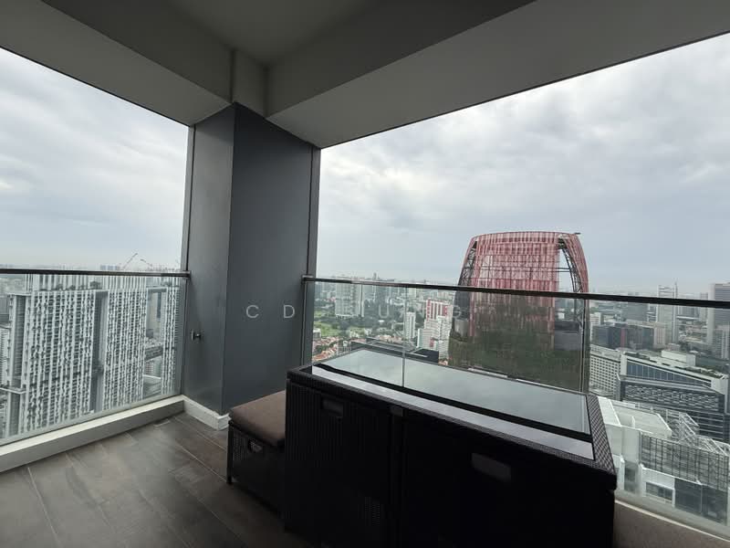 Rare High Floor Sea View Loft Unit Tanjong Pagar CIty Living, , 2 Bedrooms, 1,109 sqft, Apartment For Sale, by CD Sung, 500173408 - Balcony - PropertyGuru.com.sg