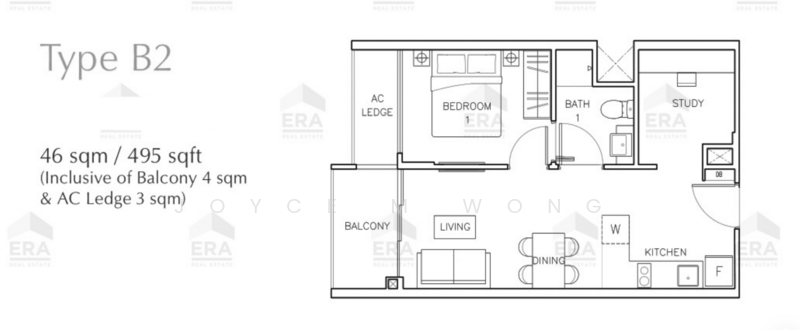 Rezi 24, 39 Lorong 24 Geylang, 1 Bedroom, 495 sqft, Condominium For Sale, by Joyce M Wong, 500173411 - PropertyGuru.com.sg