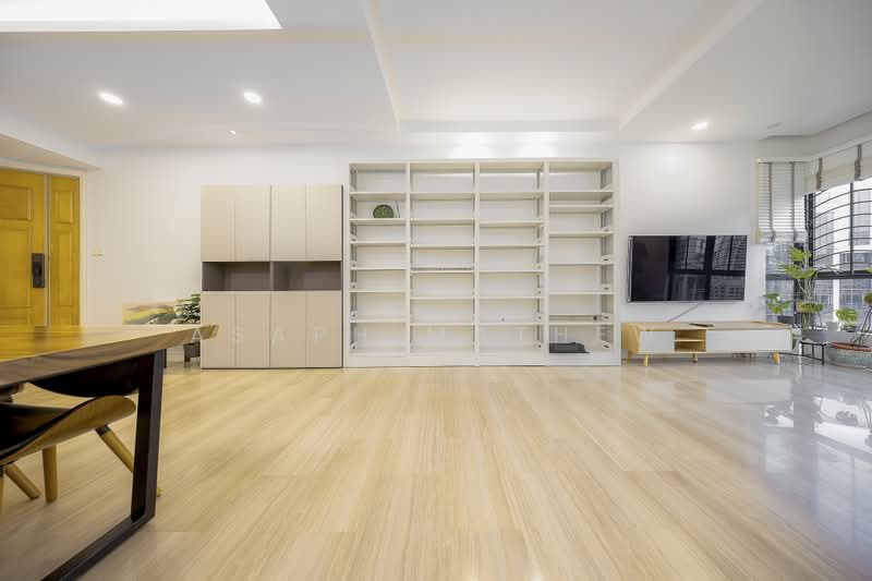 Heritage View, 10 Dover Rise, 3 Bedrooms, 1,163 sqft, Condominium For Rent, by Asaph Mathew, 500173435 - Living Room - PropertyGuru.com.sg