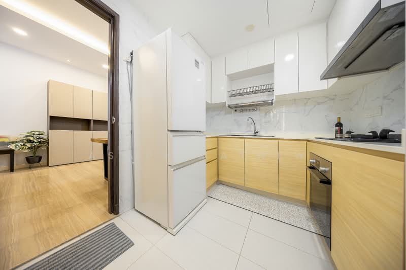 Heritage View, 10 Dover Rise, 3 Bedrooms, 1,163 sqft, Condominium For Rent, by Asaph Mathew, 500173435 - Kitchen - PropertyGuru.com.sg