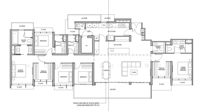 Tembusu Grand, 94 Jalan Tembusu, 5 Bedrooms, 2,691 sqft, Condominium For Sale, by Michael Chin 陈俊雄, 500173458 - PropertyGuru.com.sg