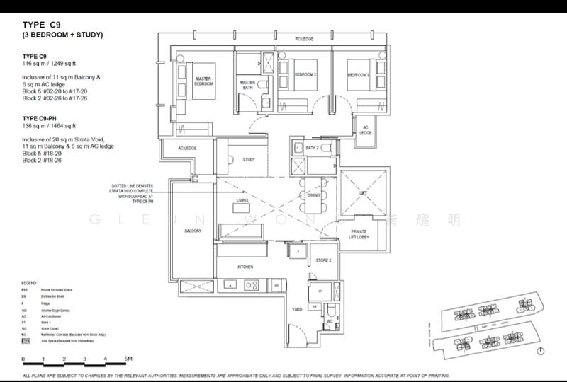 The Continuum, 1-8 Thiam Siew Avenue, 3 Bedrooms, 1,249 sqft, Condominium For Sale, by Glenn Wong 黃耀明, 500173478 - PropertyGuru.com.sg