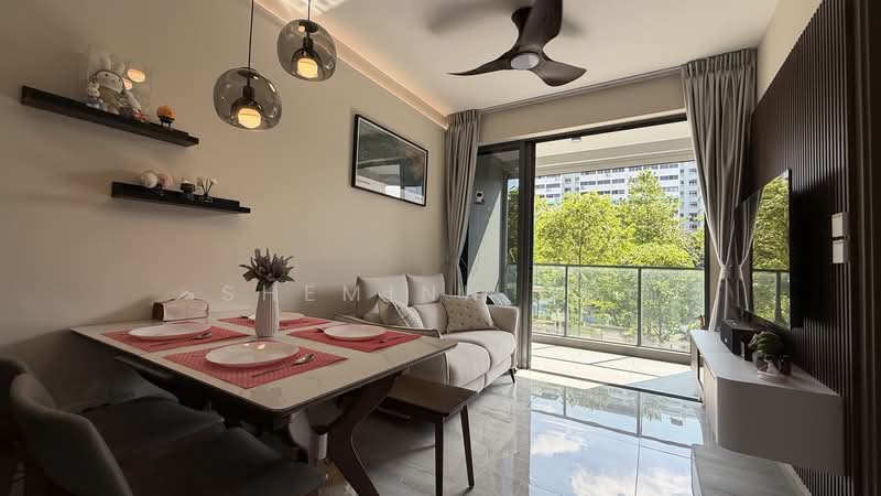 Affinity At Serangoon, , 1 Bedroom, 538 sqft, Condominium For Sale, by Sheminn Ooi, 500173493 - Living Room - PropertyGuru.com.sg