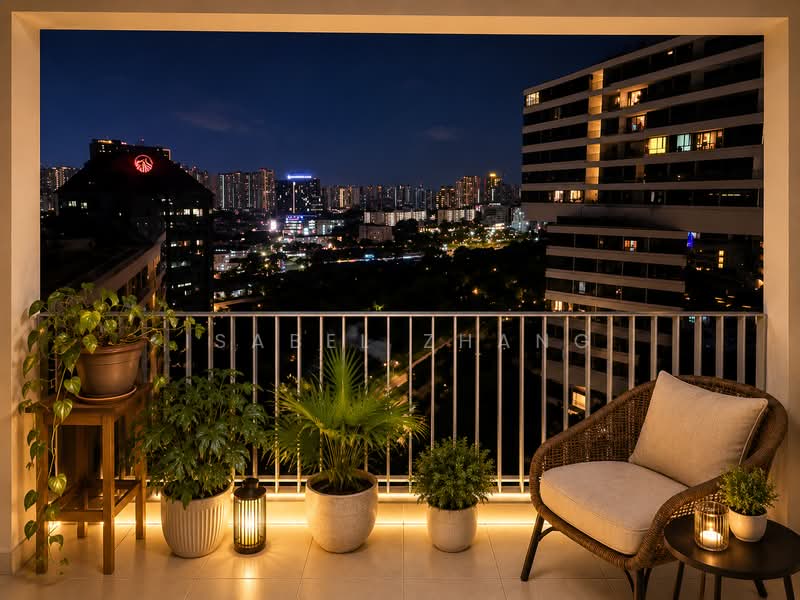 The Interlace, 192 Depot Road, 4 Bedrooms, 1,604 sqft, Condominium For Sale, by Isabel Zhang, 500173498 - Balcony - PropertyGuru.com.sg