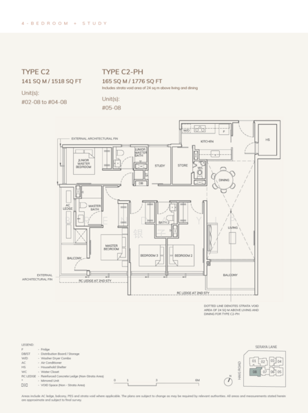 Ardor Residence, 181 Haig Road, 5 Bedrooms, 1,776 sqft, Apartment For Sale, by Brenda Yip 银子, 500173523 - PropertyGuru.com.sg