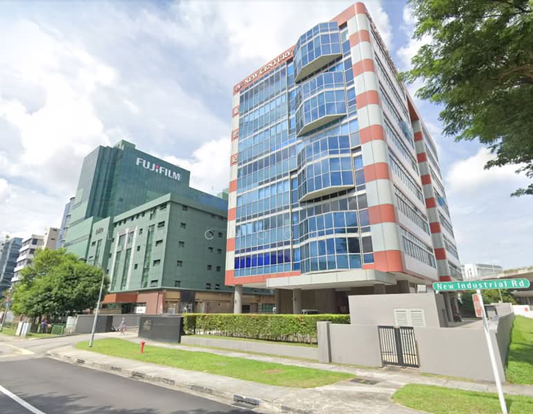 Lhk3 Building, 8 New Industrial Road, 3,649 sqft, Light Industrial (B1) For Sale, by Low Choon Sin, 500173536 - Exterior - CommercialGuru.com.sg
