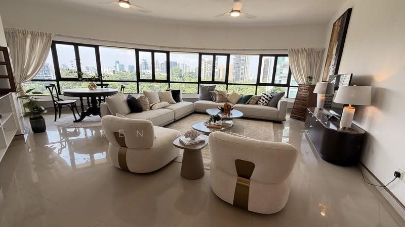 The Draycott, 50 Draycott Park, Tanglin / Holland / Bukit Timah, 4 Bedrooms, 2,637 sqft, Condominium For Sale, by Brenda Yip 银子, 500173587 - Living Room - PropertyGuru.com.sg