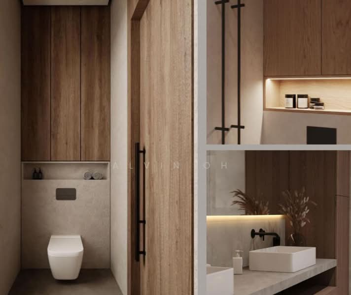 ⭐️⭐️LANDED7772@ Brand New Semi D at $4.38m !!, Old Upper Thomson Road, 5 Bedrooms, 5,380 sqft, Semi-Detached House For Sale, by Alvin Oh, 500173588 - Bathroom - PropertyGuru.com.sg