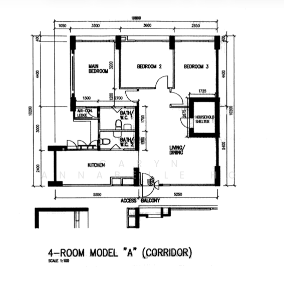 4 Room HDB walking distance to Bahar Junction MRT, short bus ride to Boon Lay, , 3 Bedrooms, 980 sqft, HDB Flat For Sale, by Caryn Annabelle Ho, 500173612 - PropertyGuru.com.sg