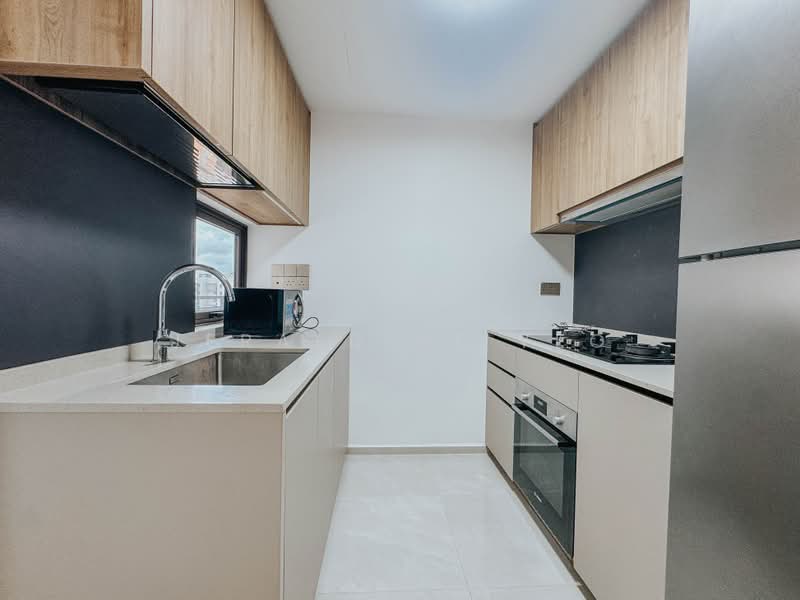 Dairy Farm Residences, 8 Dairy Farm Lane, 3 Bedrooms, 1,012 sqft, Condominium For Rent, by Jeraldine Yeo, 500173615 - Kitchen - PropertyGuru.com.sg