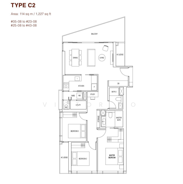 Artra, 10 Alexandra View, 3 Bedrooms, 1,227 sqft, Condominium For Sale, by Victor Ho, 500173618 - PropertyGuru.com.sg