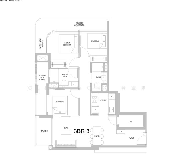 One Marina Gardens, 3 Marina Gardens Lane, 3 Bedrooms, 904 sqft, Apartment For Sale, by Glenn Wong 黃耀明, 500173634 - PropertyGuru.com.sg