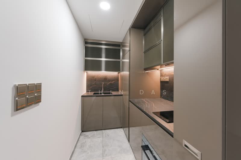 One Bernam, 1 Bernam Street, 1 Bedroom, 463 sqft, Condominium For Rent, by Nithin Das, 500173674 - Kitchen - PropertyGuru.com.sg