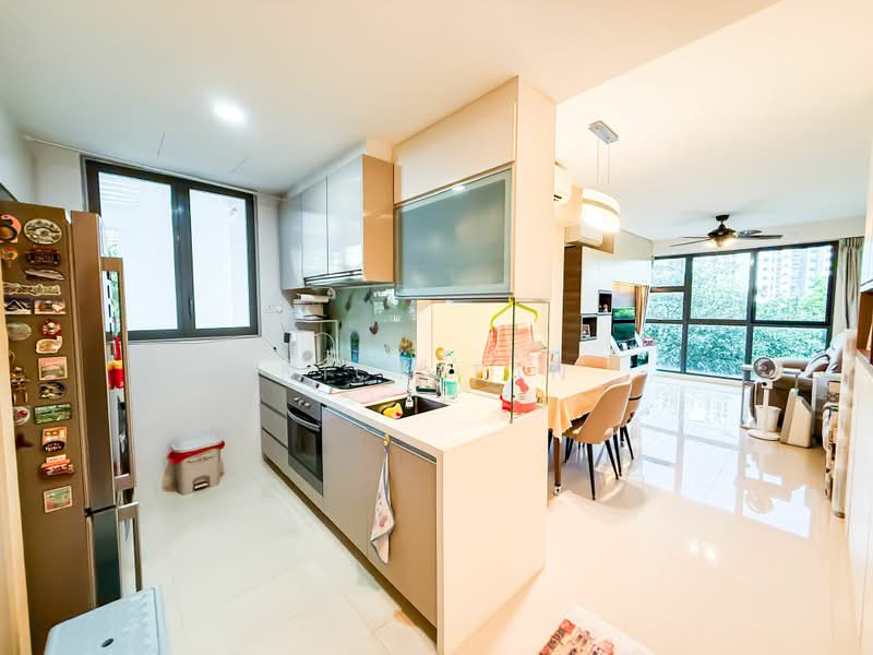 Prive, 37 Punggol Field, 2 Bedrooms, 775 sqft, Executive Condominium For Rent, by Nick Tan, 500173680 - Kitchen - PropertyGuru.com.sg